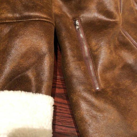 Faux Leather Jacket - Picture 5 of 7